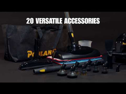 Youtube video showing the PP350 steam cleaner and the multiple uses for it.