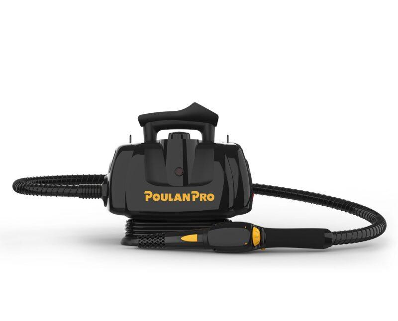 Front view of a Poulan Pro PP270 Portable Power Steam Cleaner